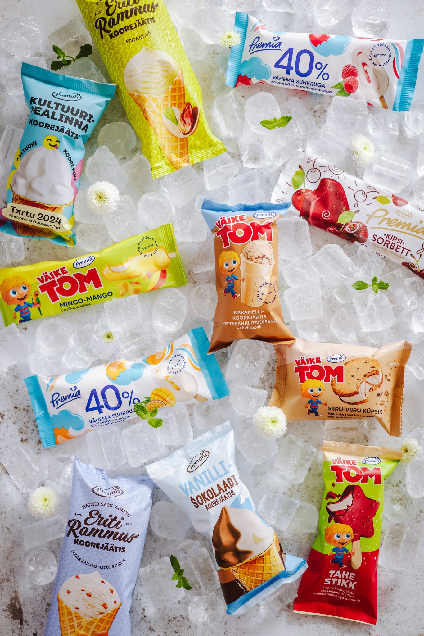Premia switches to recycle-ready ice cream packaging with Estiko