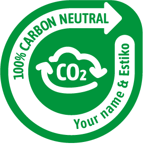 Carbon neutral logo_Estiko Packaging Solutions