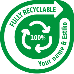 Fully recyclable logo_Estiko Packaging Solutions